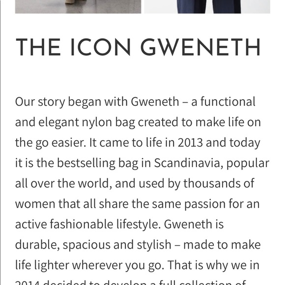 NWOT. DAY ET is THE BAG in Copenhagen! around 17 by 17 inches durable tote - Picture 5 of 5